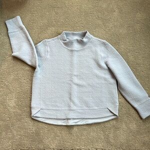 CALIA by Carrie Underwood, light lilac ponte material sweatshirt Size XL EUC